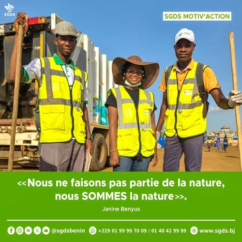 Gestion des déchets : Un message important de la SGDS pour un futur durable