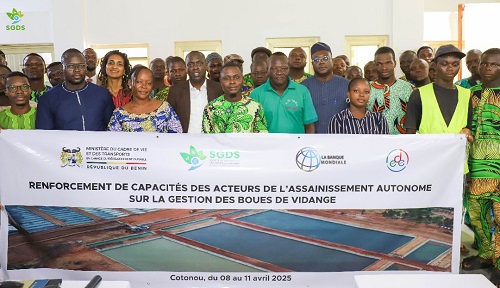 Gestion des déchets : La SGDS outille les acteurs des boues de vidange