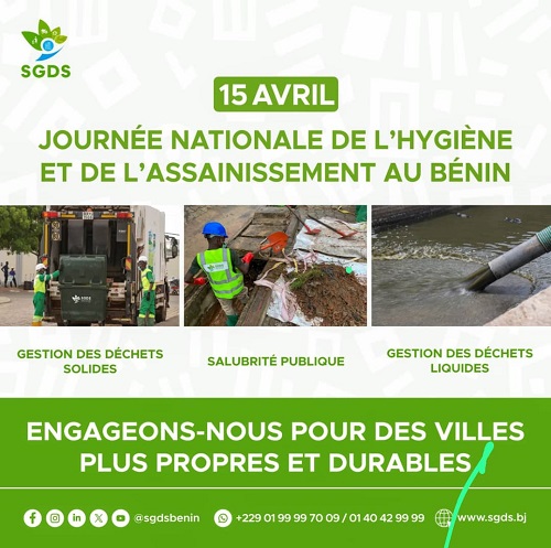 Journée nationale de l’hygiène et de l’assainissement 2025 : La SGDS réaffirme son engagement pour des villes propres
