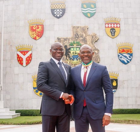 Développement économique de l&rsquo;Afrique : Tony Elumelu fait Commandeur dans l&rsquo;Ordre National du Mérite du Gabon