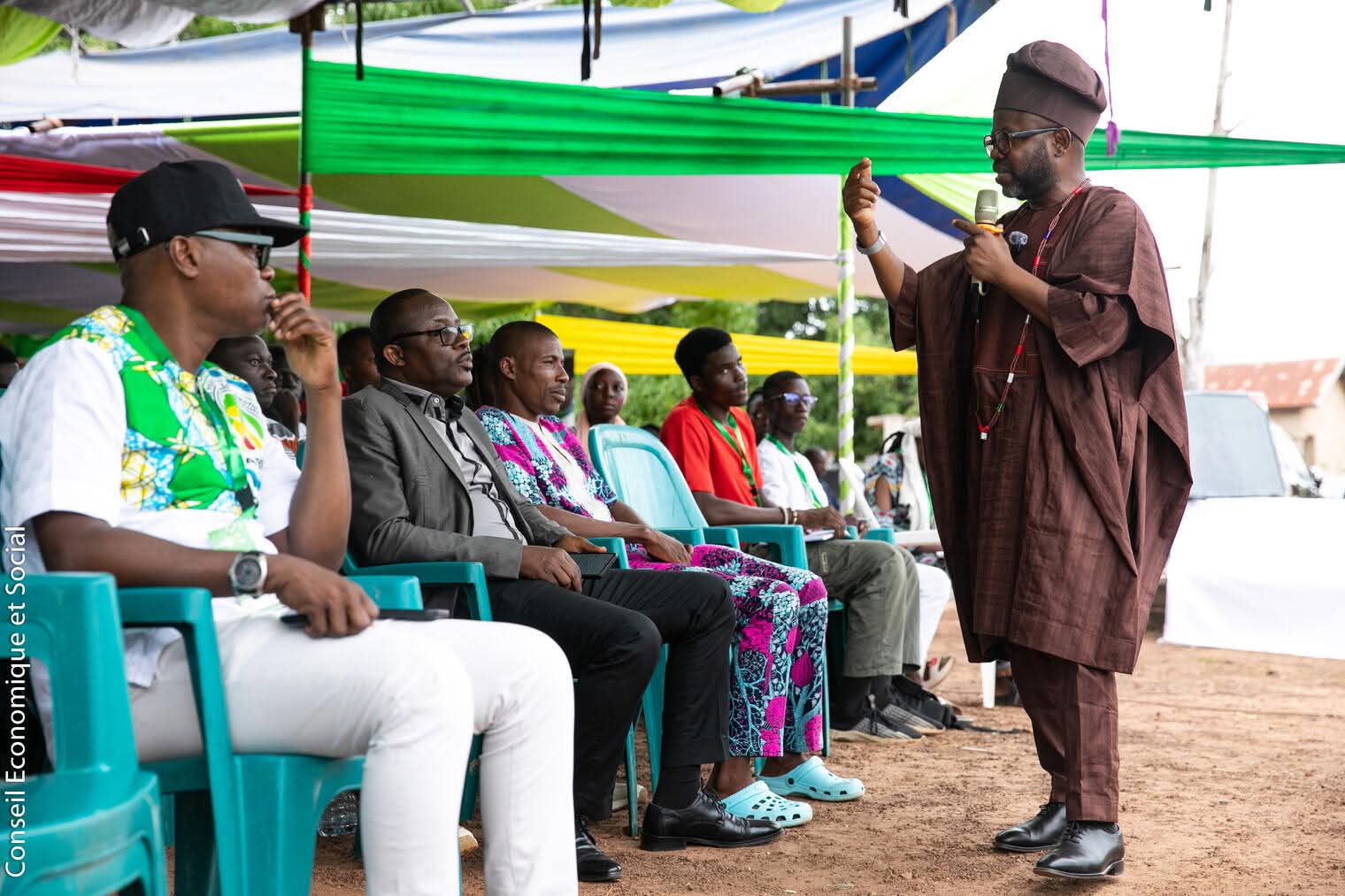Action citoyenne: Le Pdt du CES échange avec 500 jeunes