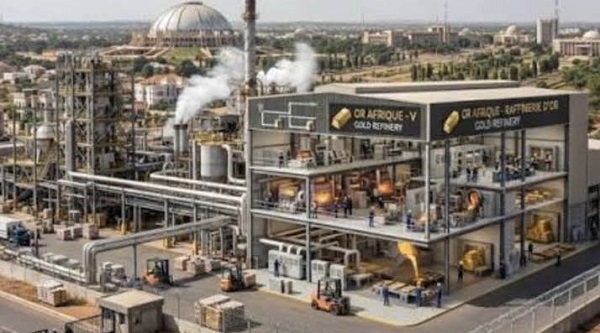 Le Burkina Faso a inauguré sa toute première raffinerie d’or. Présidée par le chef de l’État, Ibrahim Traoré, la cérémonie s’est tenue à Ouagadougou