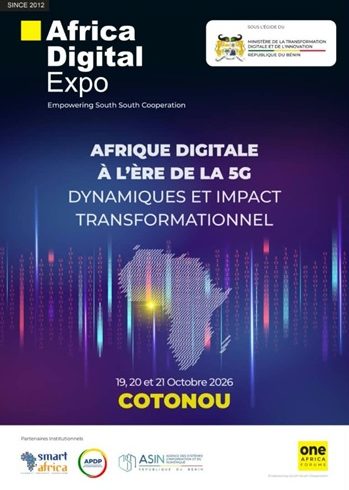 Africa Digital Expo se tiendra à Cotonou du 19 au 21 octobre 2026 avec des échanges consacrés au numérique