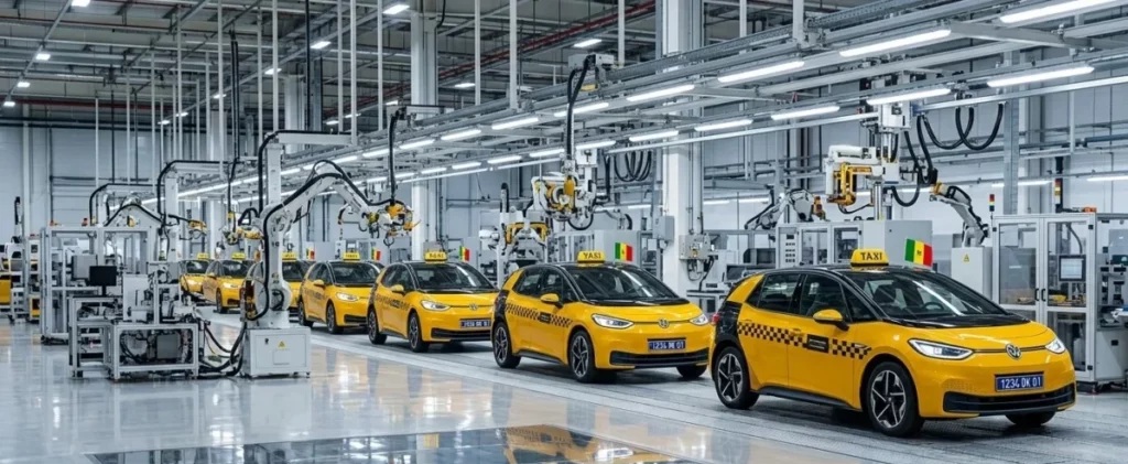 Sénégal : 10 000 taxis électriques visés d’ici à 2030